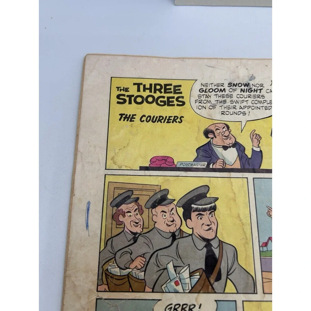1960 Dell Comics The Three Stoooges No. 1127 Aug.-Oct. 1960